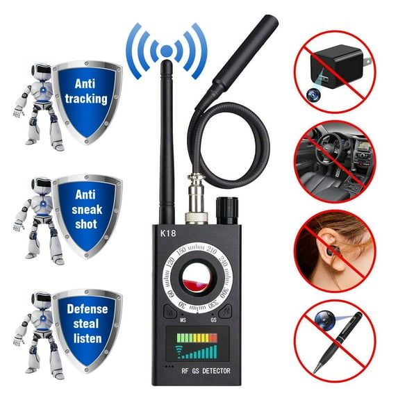 Camera Detector & RF Finder, Bug Detector, Wireless Camera Detector for GPS Tracking GSM Listening Device Finder（specialized Upgraded Version）